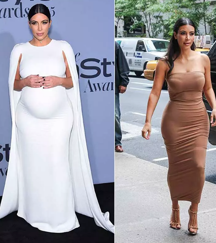 (Kim Kardashian's weight loss journey)