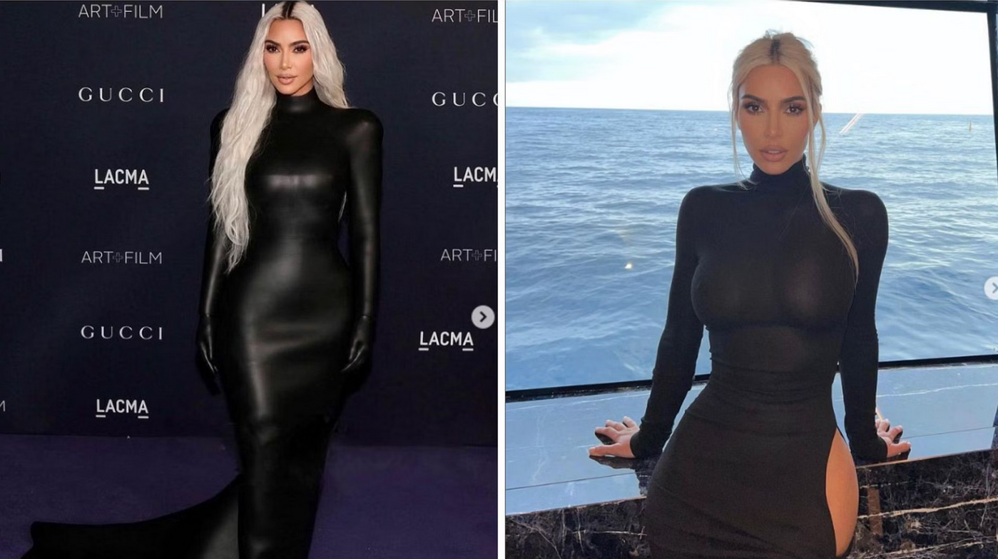 (Kim Kardashian's weight loss journey)